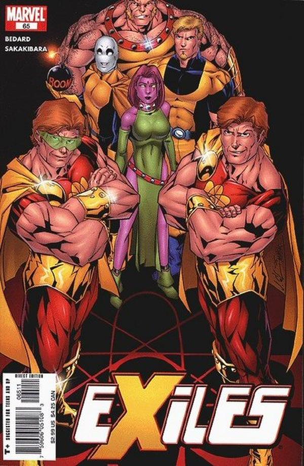 Exiles #65 cover