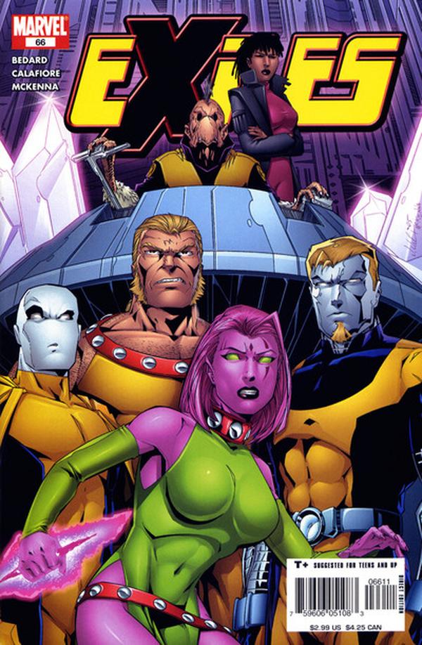 Exiles #66 cover