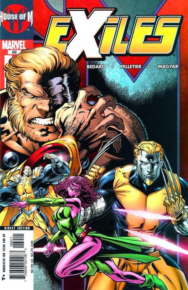 Exiles #69 cover