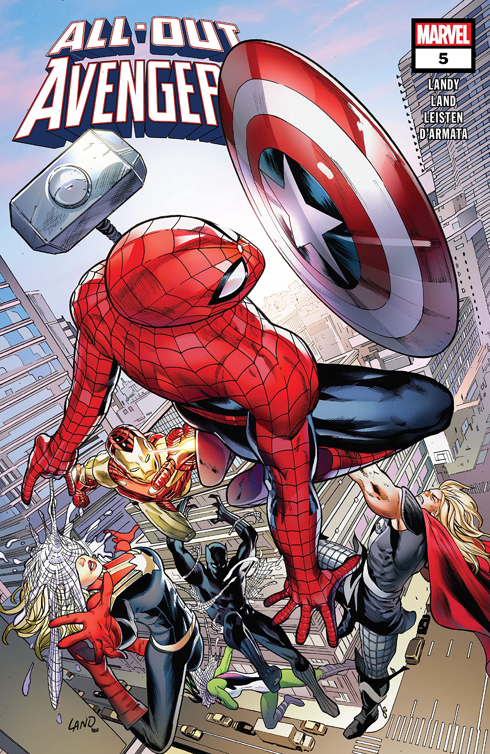 All-Out Avengers #5 cover