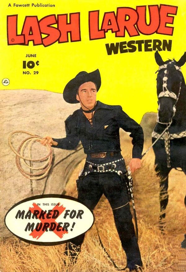 Lash LaRue Western #29 cover