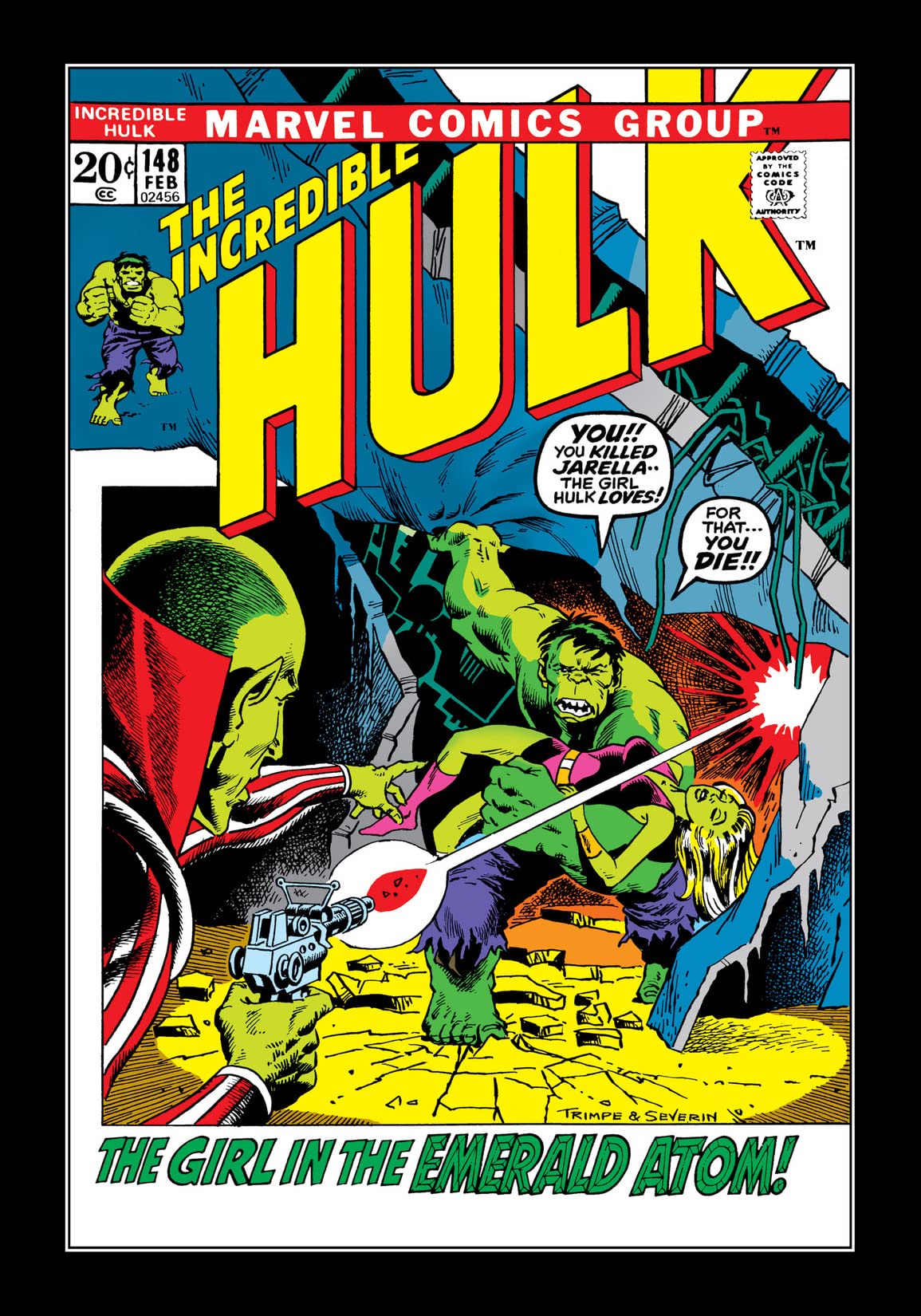 The Incredible Hulk #148 cover