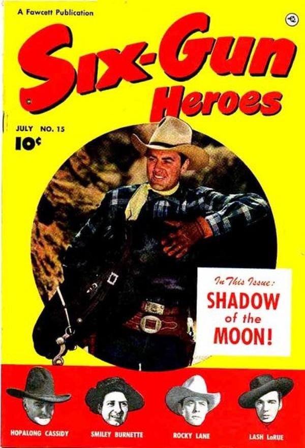 Six-Gun Heroes #15 cover