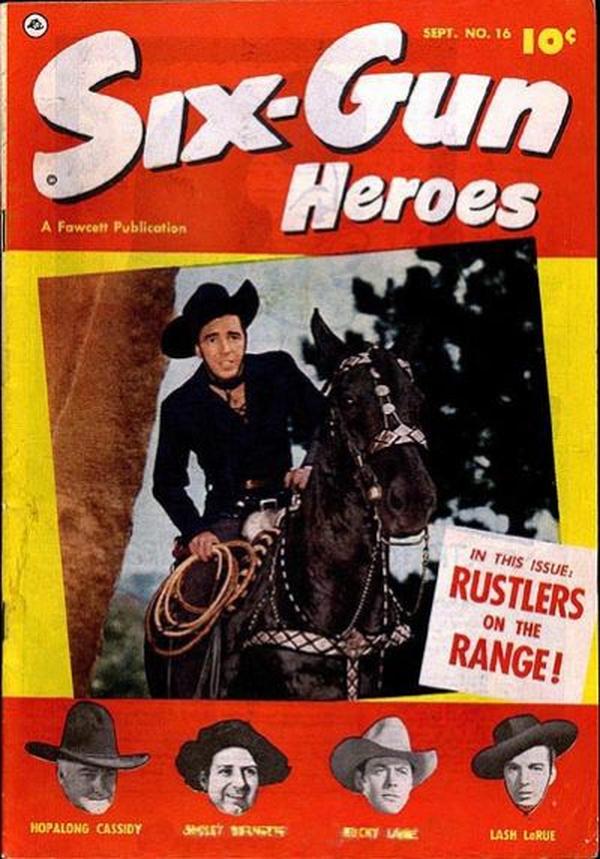 Six-Gun Heroes #16 cover