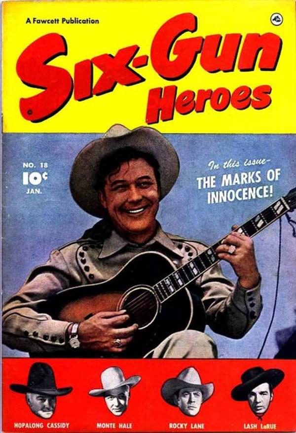 Six-Gun Heroes #18 cover