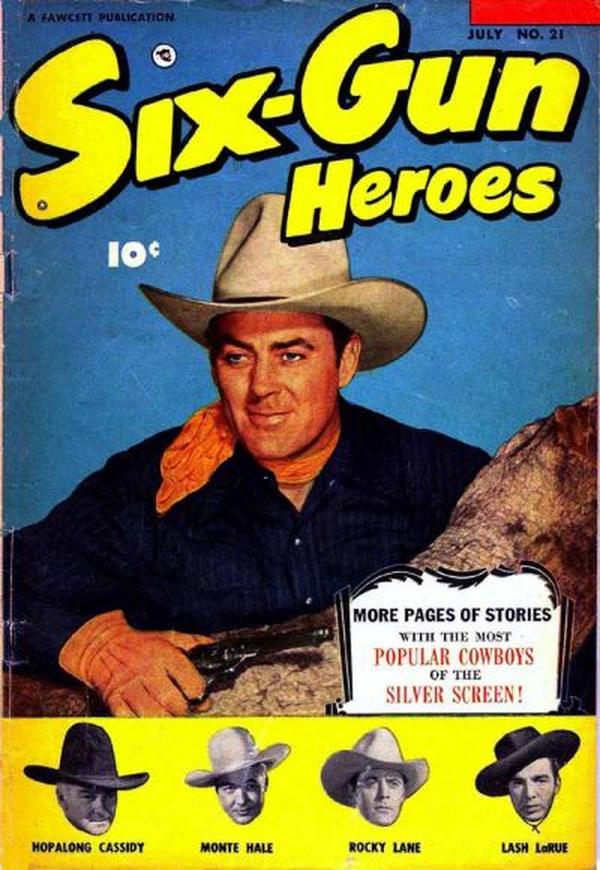 Six-Gun Heroes #21 cover