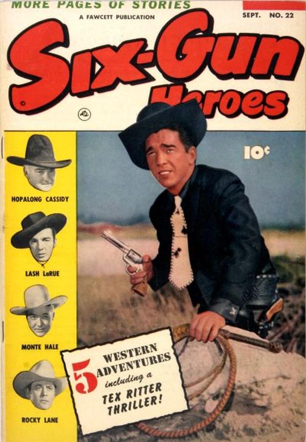 Six-Gun Heroes #22 cover