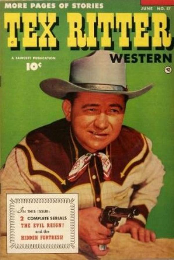 Tex Ritter Western #17 cover