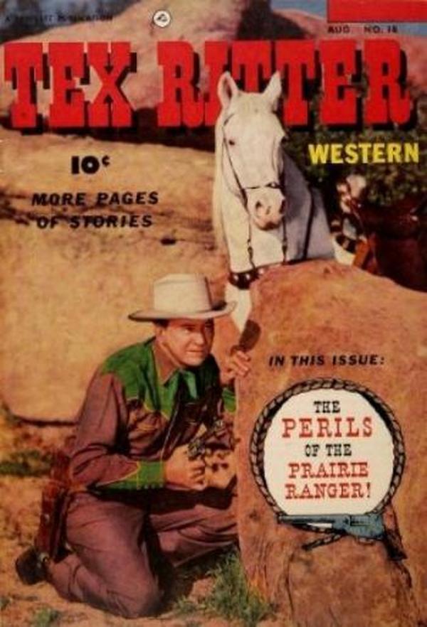 Tex Ritter Western #18 cover