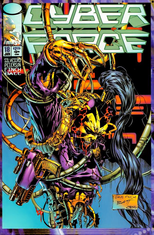 Cyberforce #18 cover