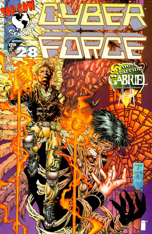 Cyberforce #28 cover