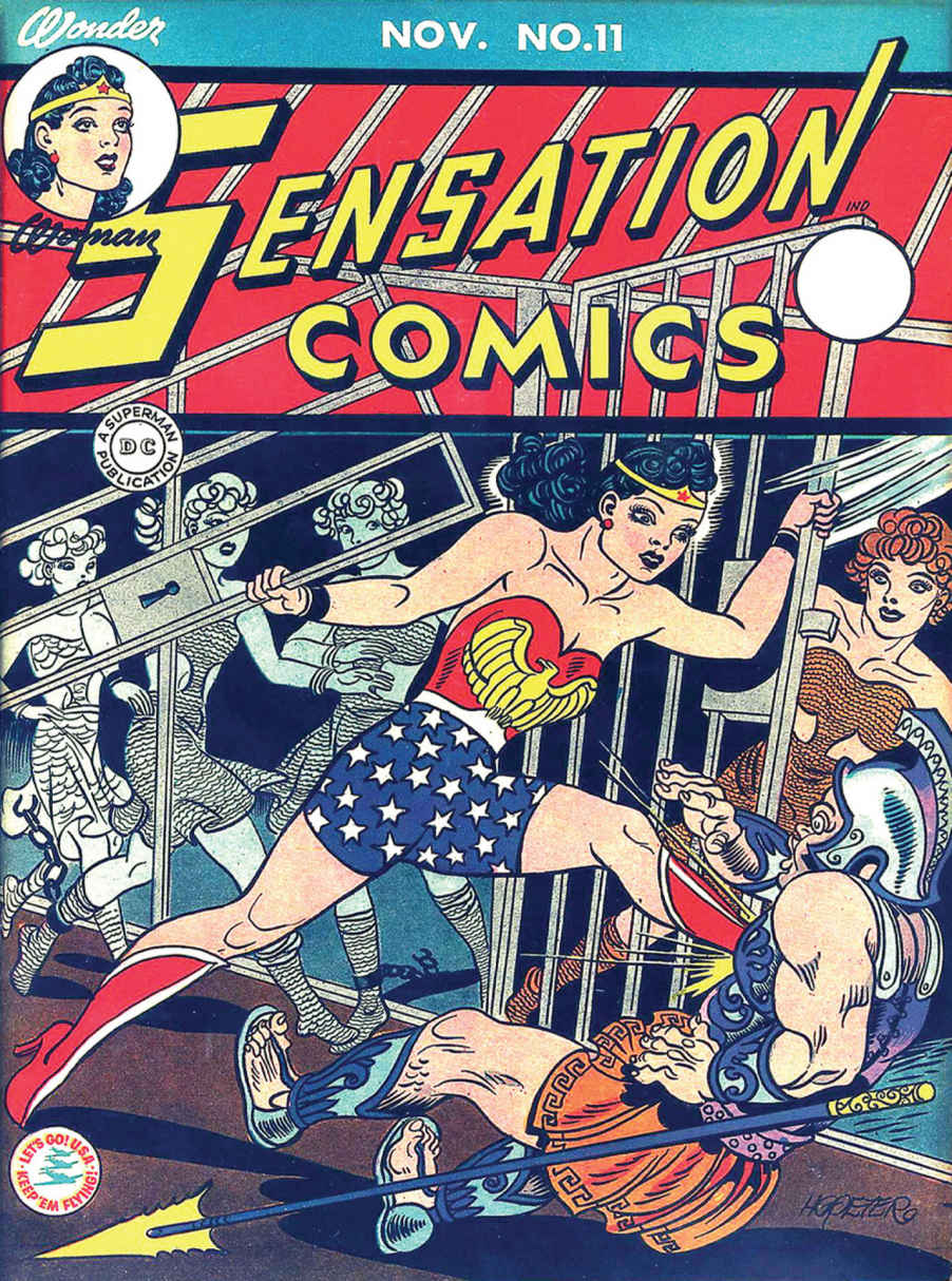 Sensation Comics #11 cover