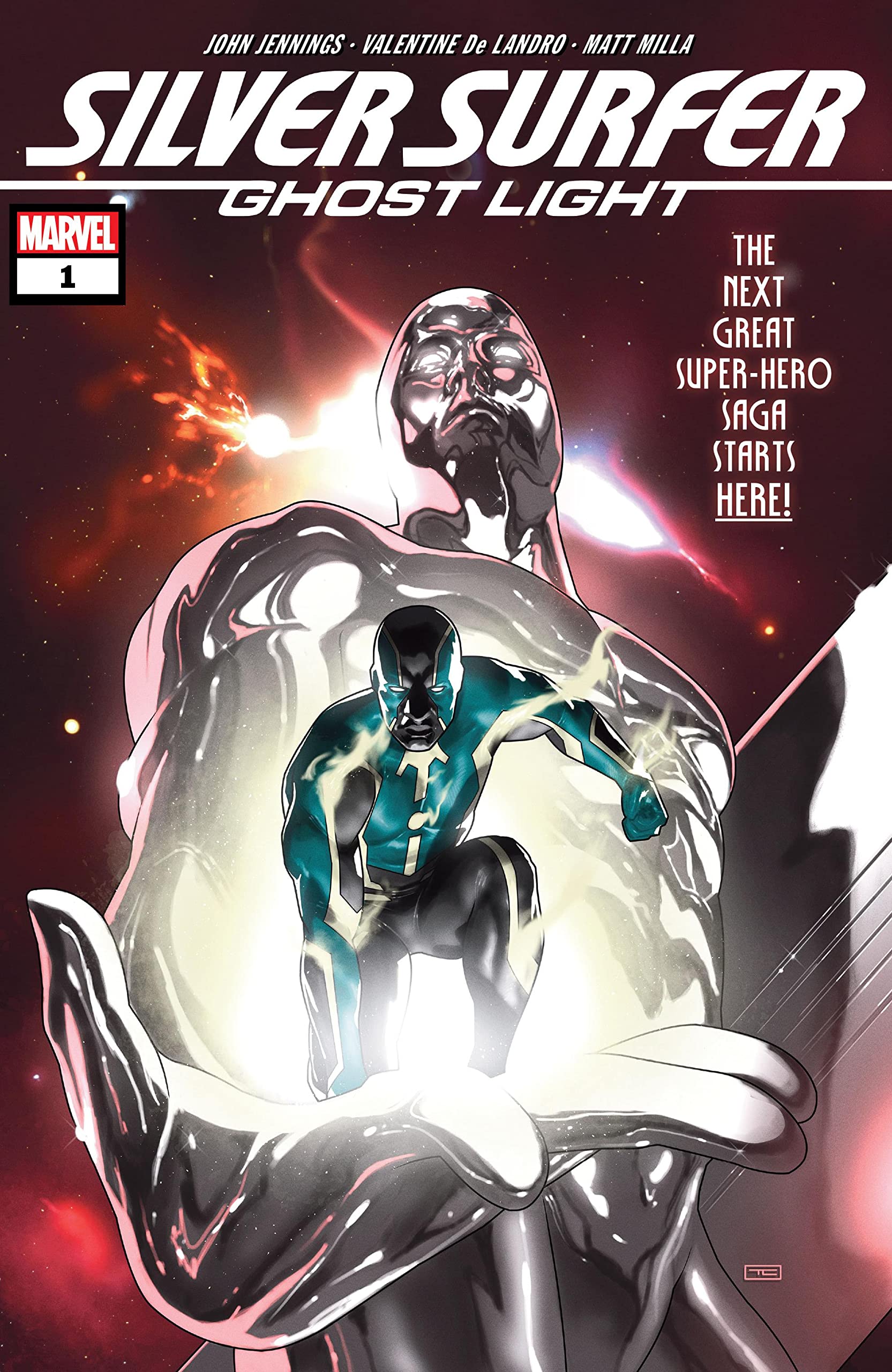 Silver Surfer: Ghost Light #1 cover