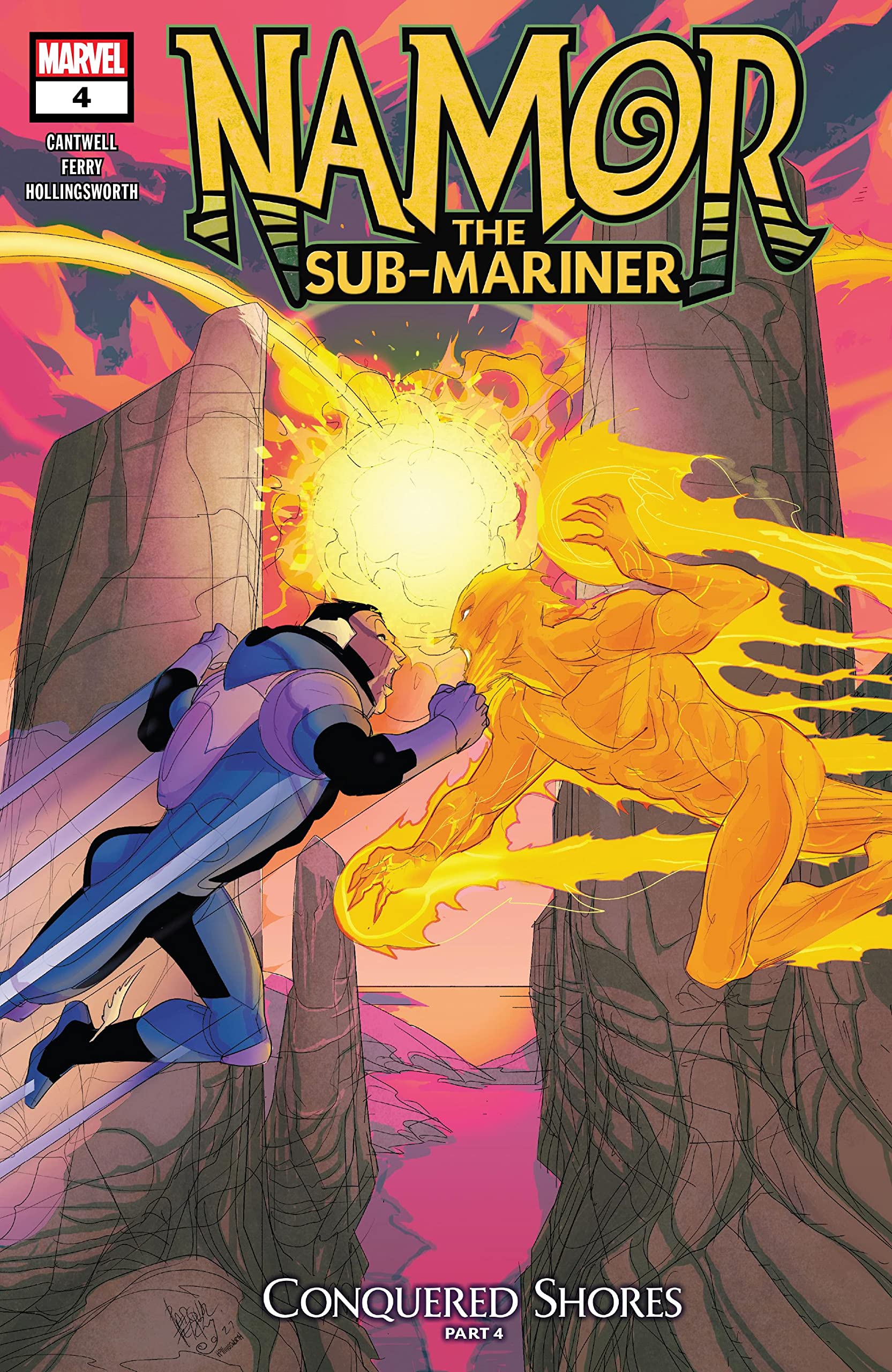 Namor: Conquered Shores #4 cover