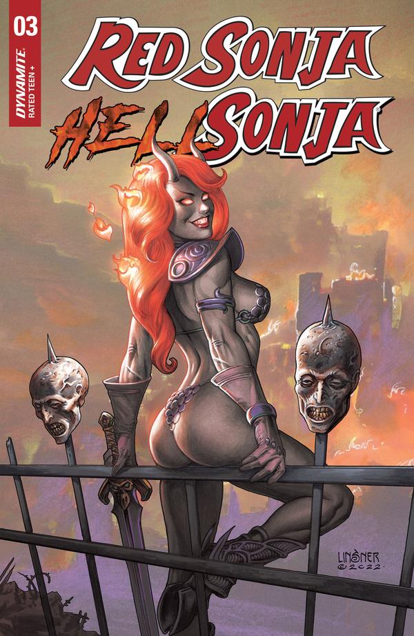 Red Sonja / Hell Sonja #3 cover