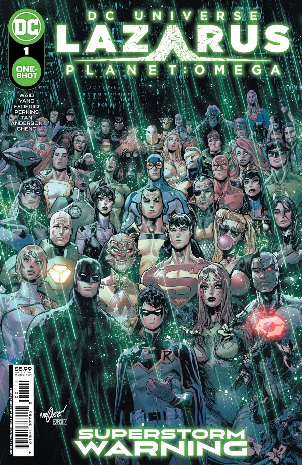 Lazarus Planet: Omega #1 cover