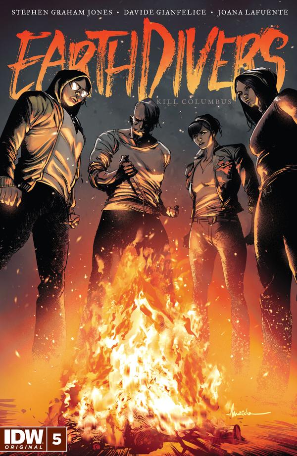 Earthdivers #5 cover