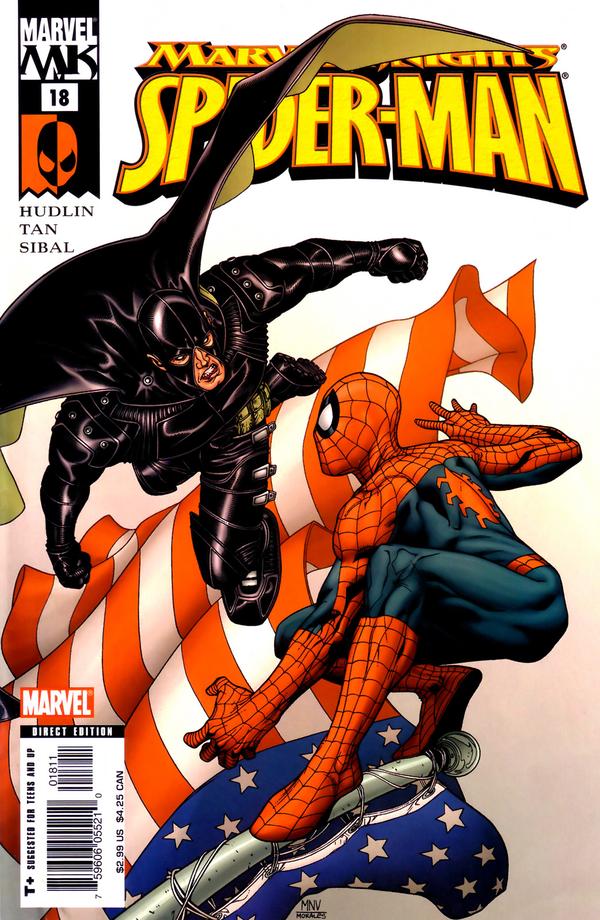 Marvel Knights Spider-Man #18 cover