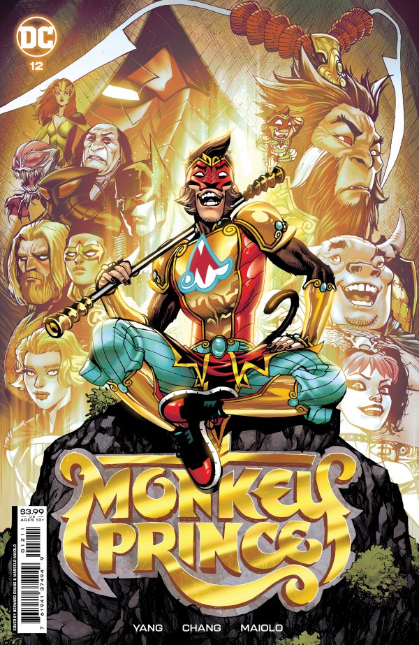 Monkey Prince #12 cover