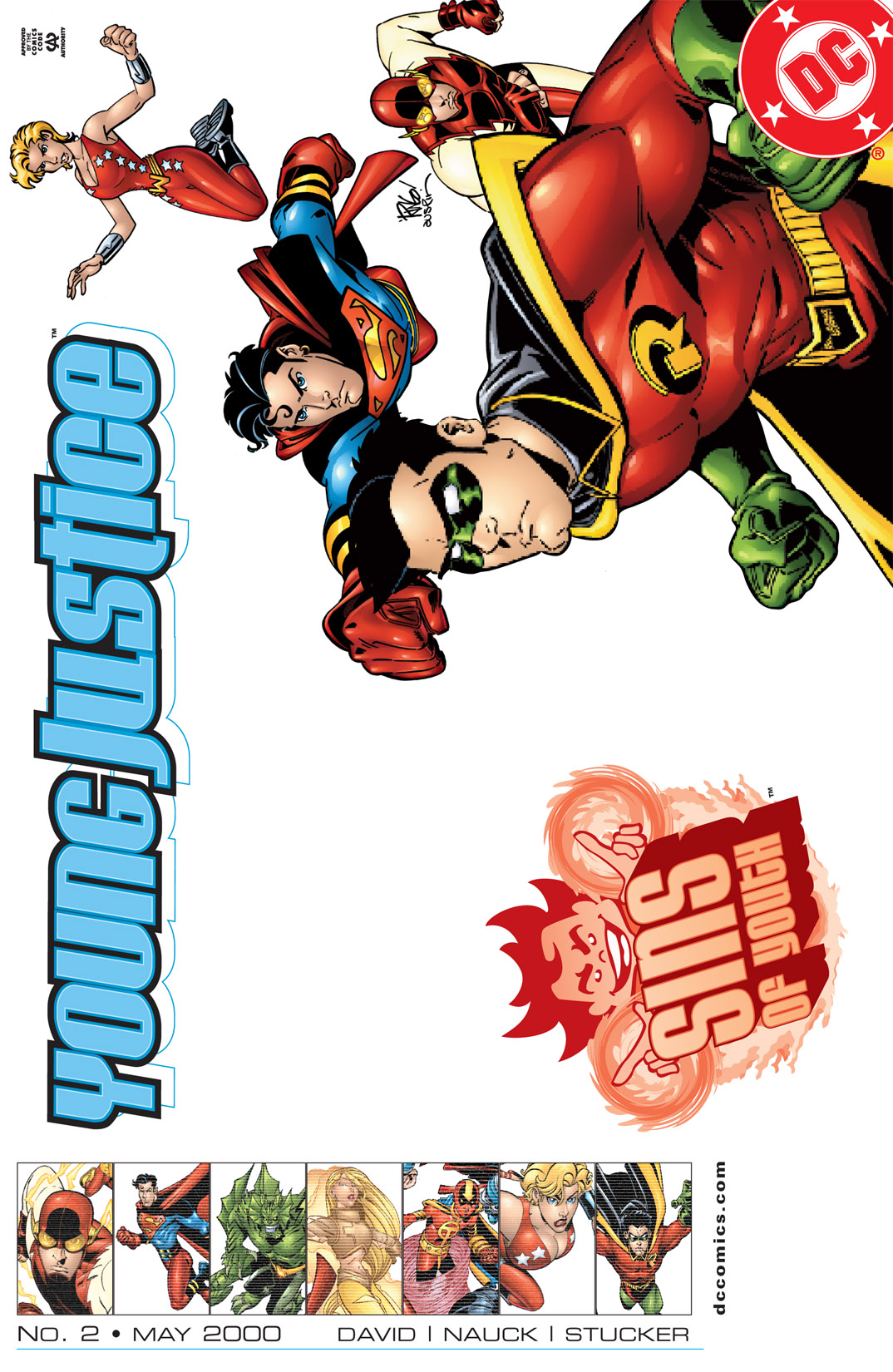 Young Justice: Sins of Youth #2 cover