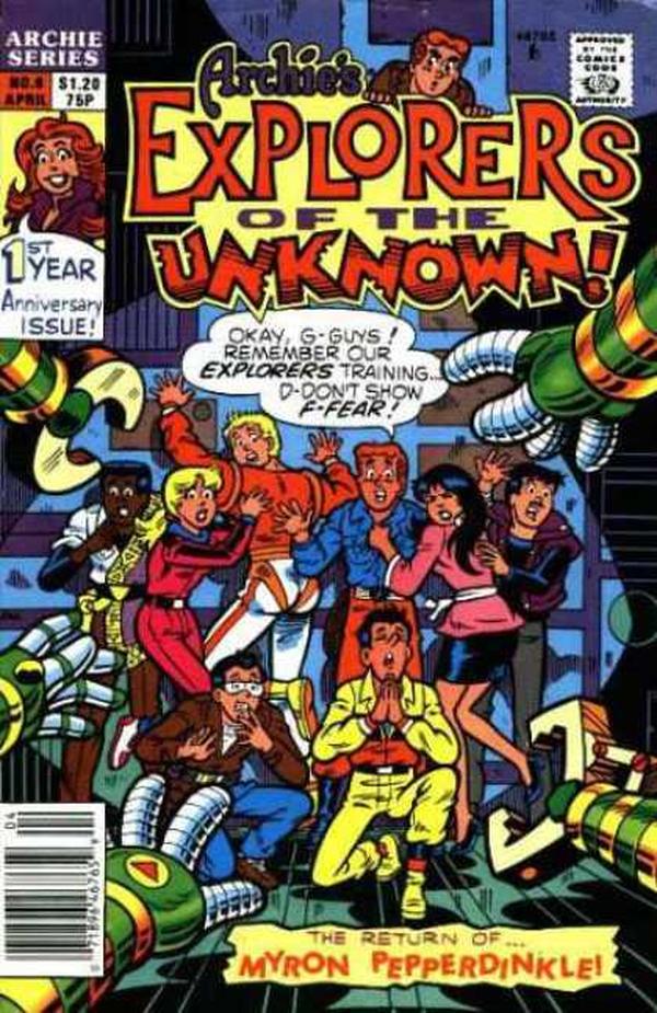 Explorers of the Unknown #6 cover