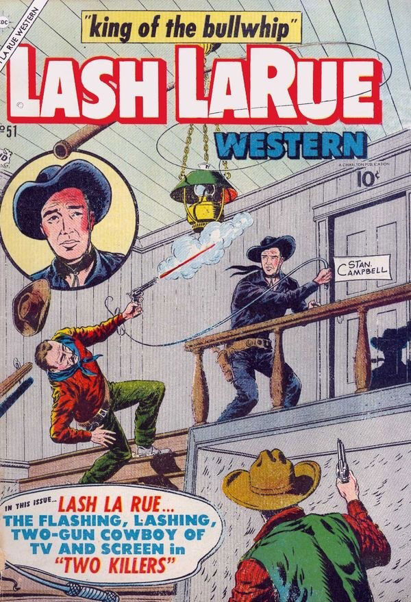Lash La Rue Western #51 cover
