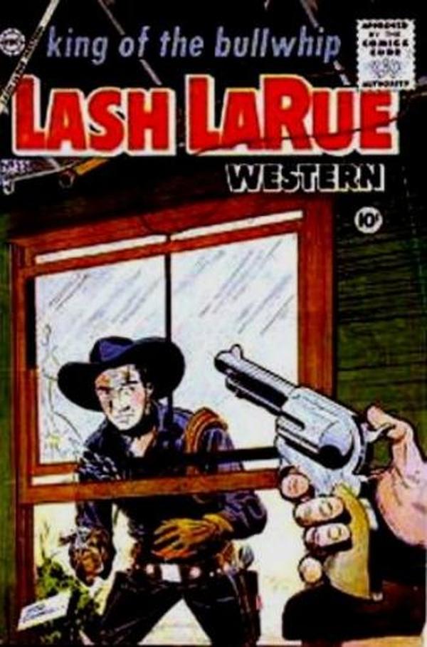 Lash La Rue Western #55 cover