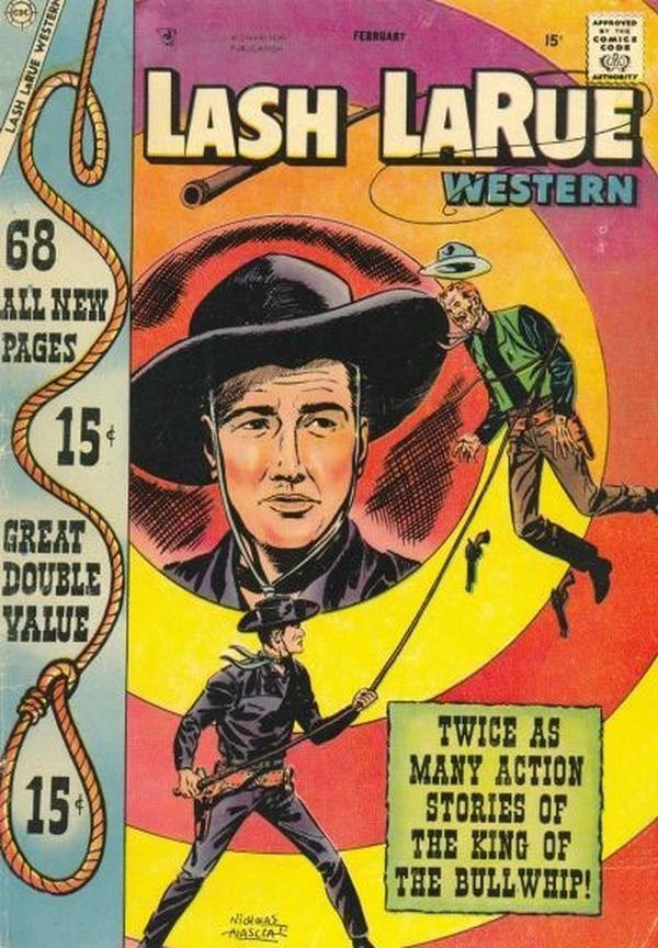 Lash La Rue Western #67 cover