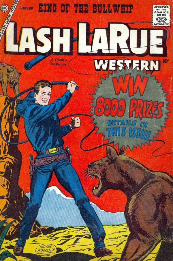 Lash La Rue Western #71 cover