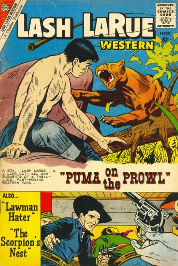 Lash La Rue Western #79 cover