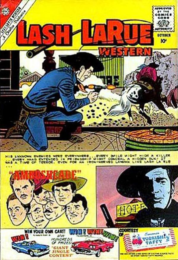 Lash La Rue Western #80 cover