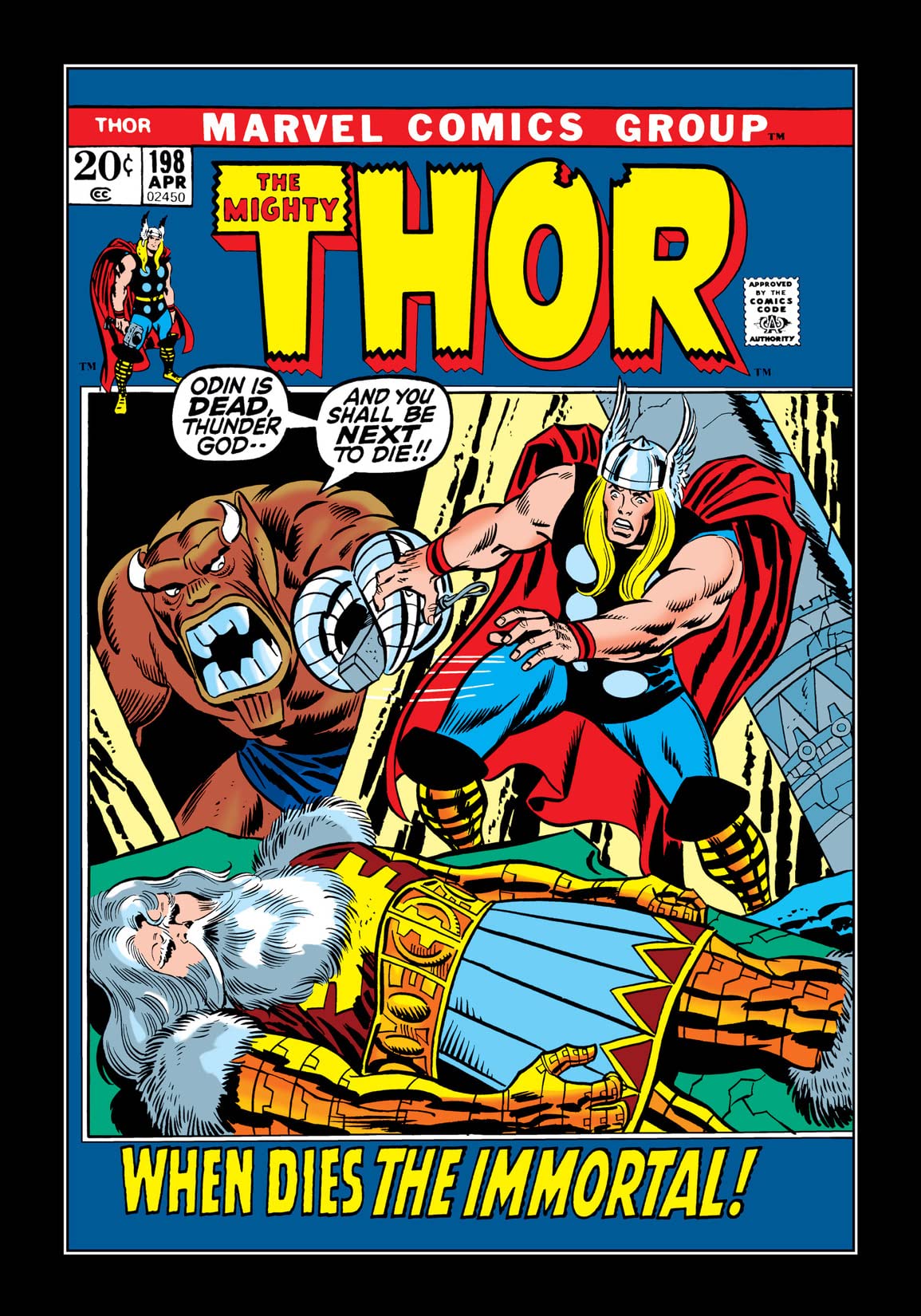 Thor #198 cover
