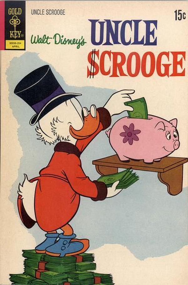 Walt Disney Uncle Scrooge #98 cover