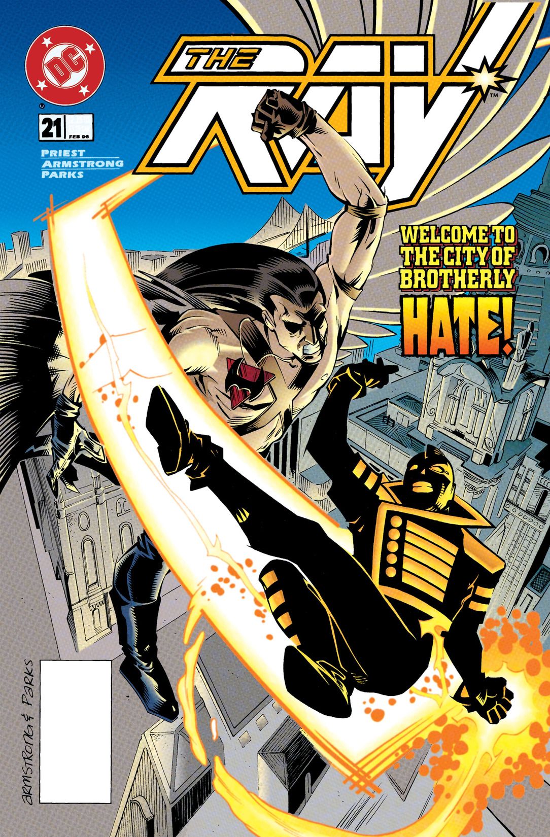 The Ray #21 cover