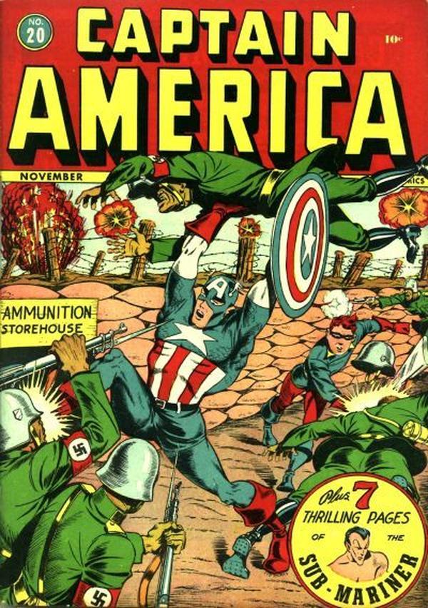 Captain America Comics #20 cover