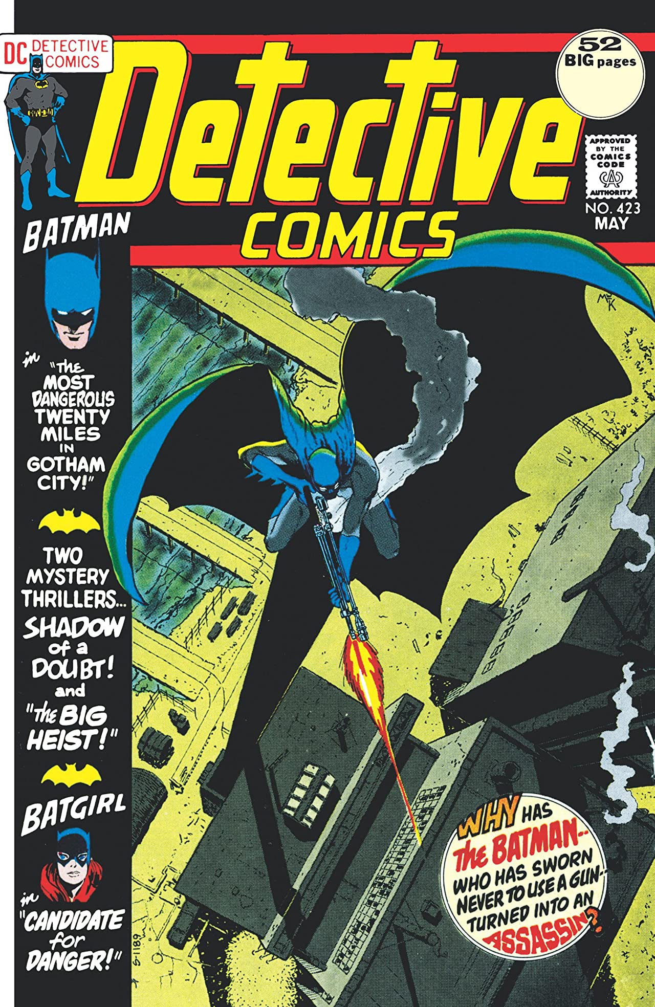 Detective Comics #423 cover