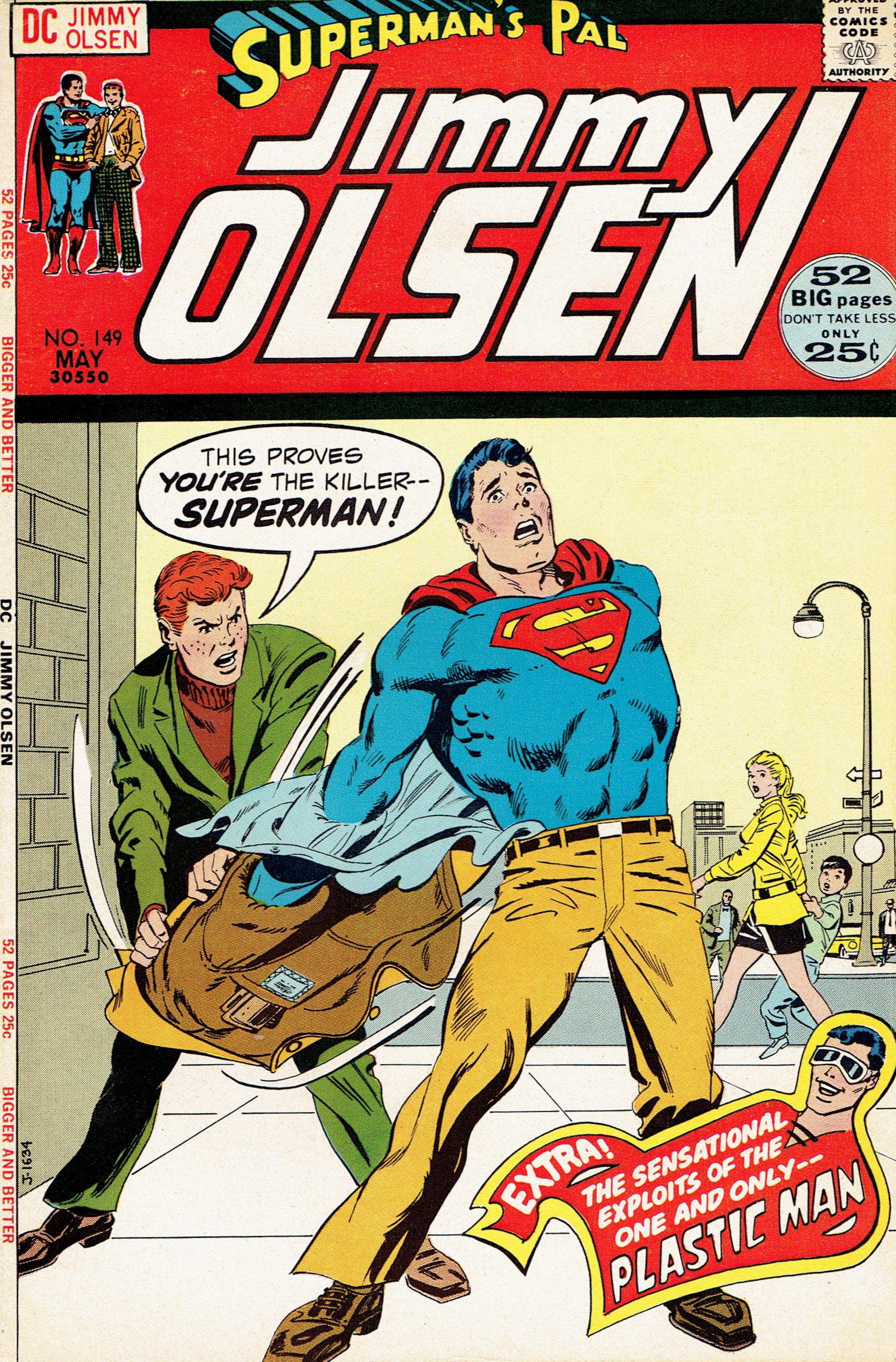 Superman's Pal, Jimmy Olsen #149 cover