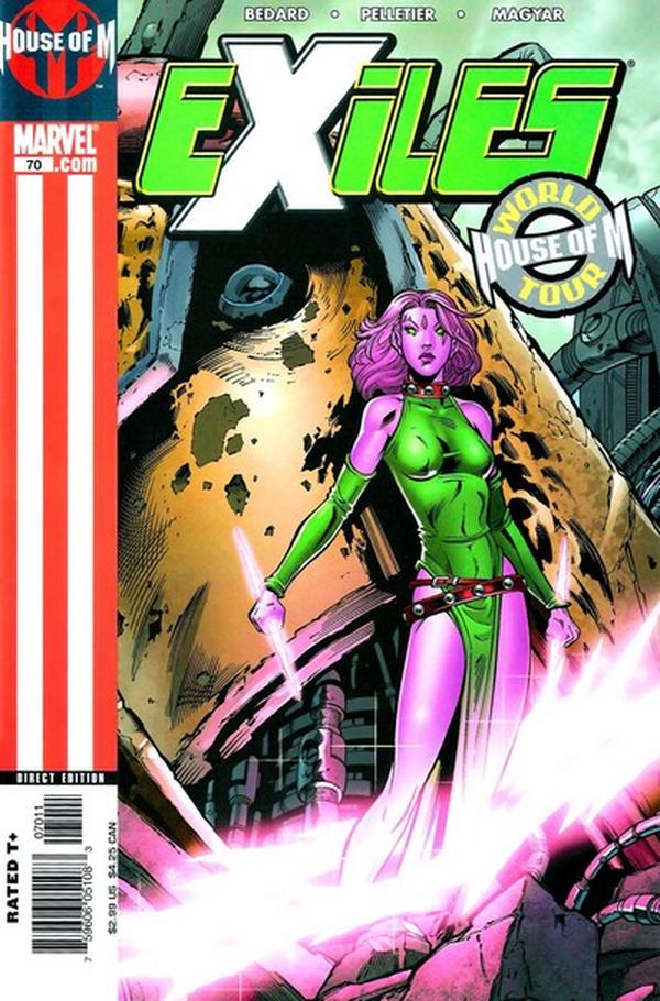 Exiles #70 cover