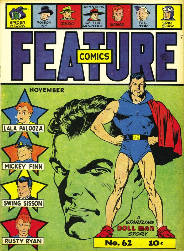 Feature Comics #62 cover