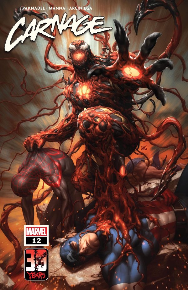 Carnage #12 cover