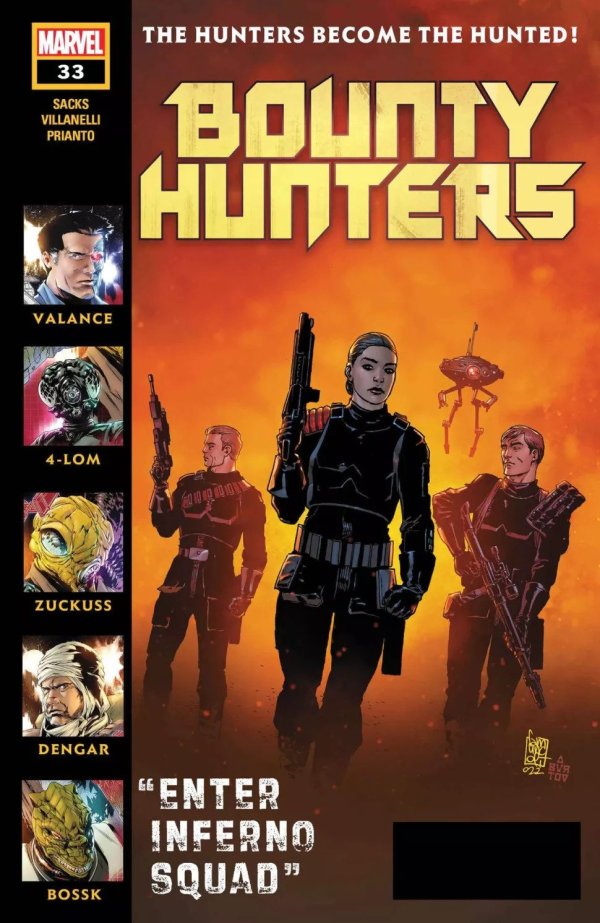 Star Wars: Bounty Hunters #33 cover