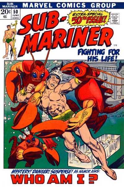 Sub-Mariner #50 cover