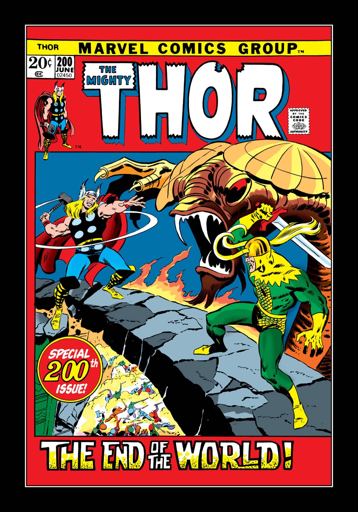 Thor #200 cover