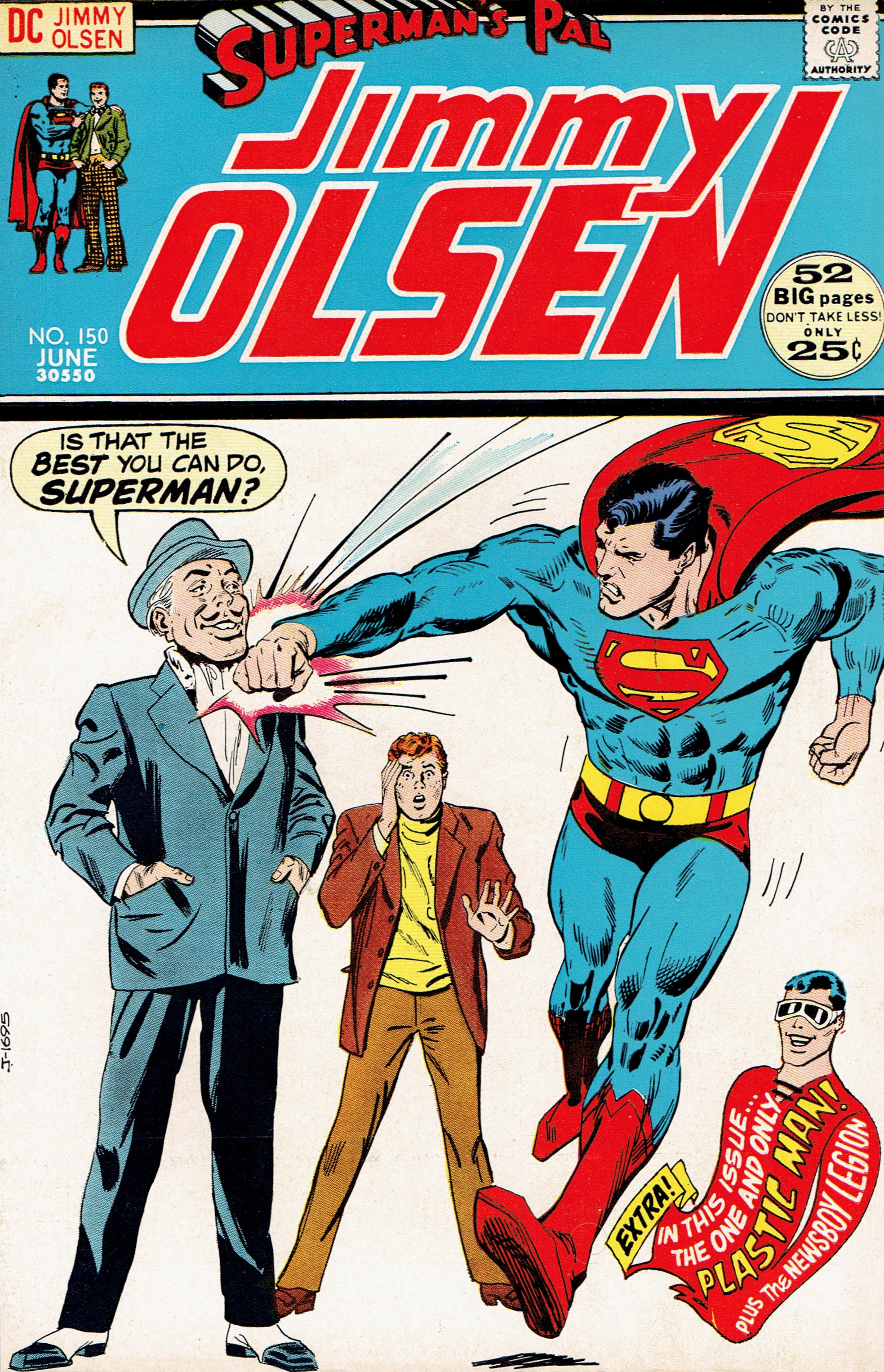 Superman's Pal, Jimmy Olsen #150 cover