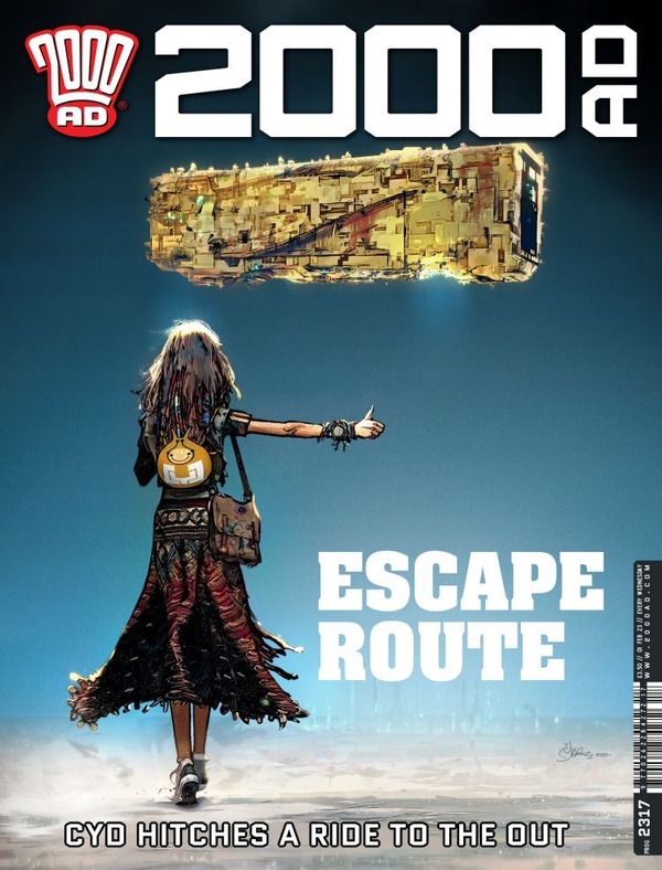 2000 AD #2317 cover