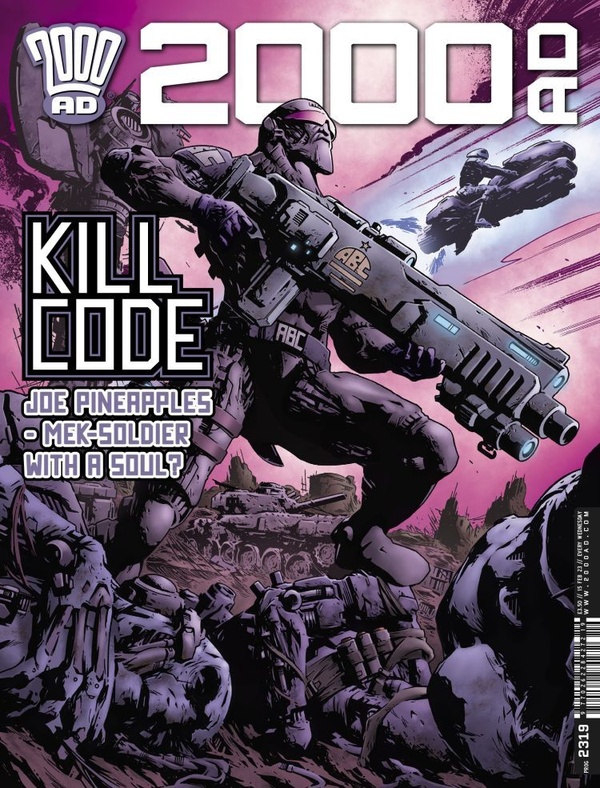 2000 AD #2319 cover