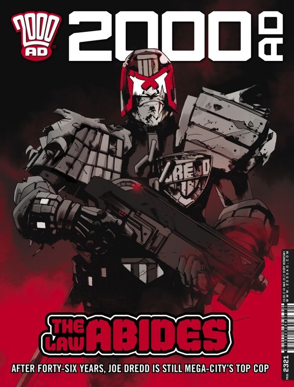 2000 AD #2321 cover