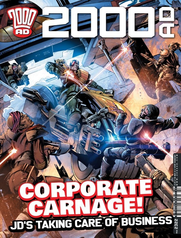 2000 AD #2322 cover