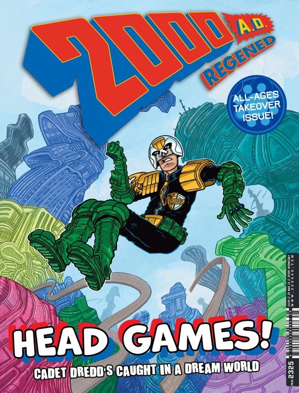 2000 AD #2325 cover