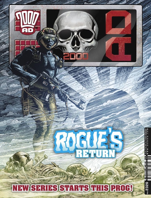 2000 AD #2326 cover